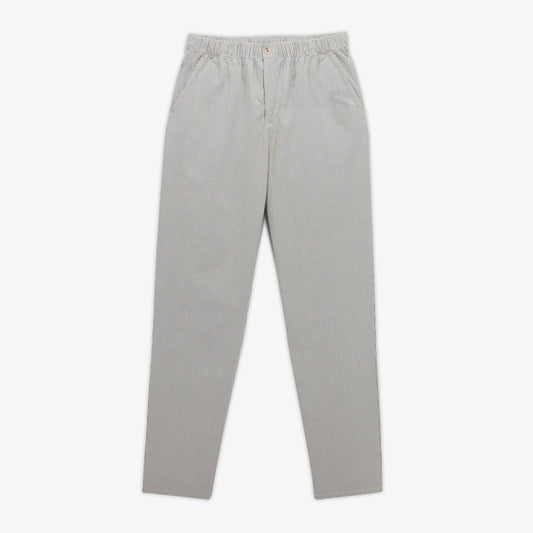 Pantalón chino 549 de algodón a rayas tenis crudo para hombre SERGE BLANCO