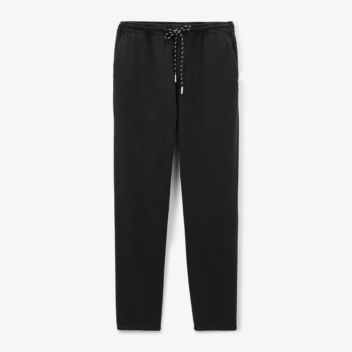 Pantalón chino 551 corte ancho elástico negro para hombre SERGE BLANCO