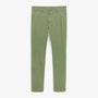 Chino 702 Corte recto Cómodo Verde militar Hombre SERGE BLANCO