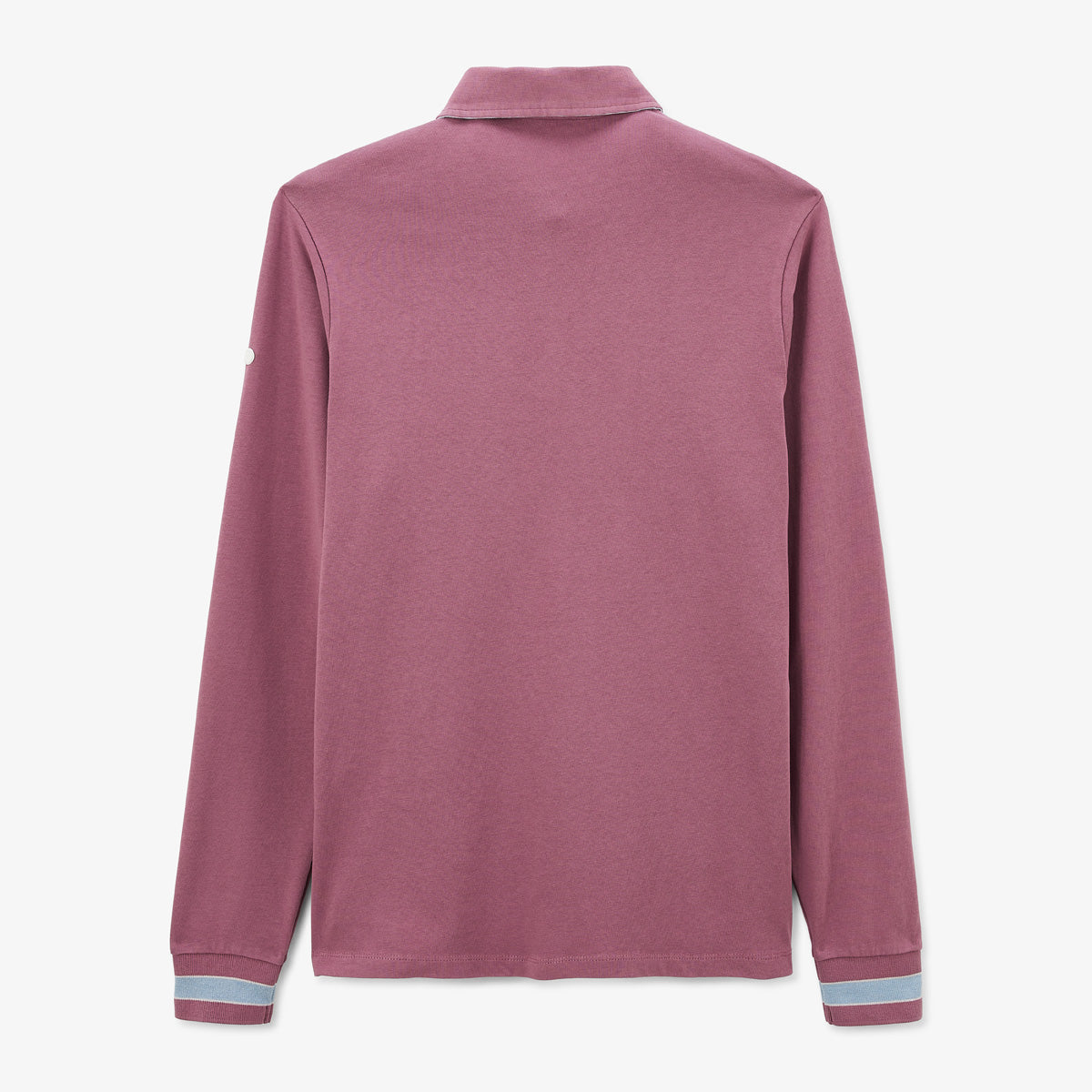 Camiseta de rugby de manga larga de algodón morado Lior Hombre SERGE BLANCO