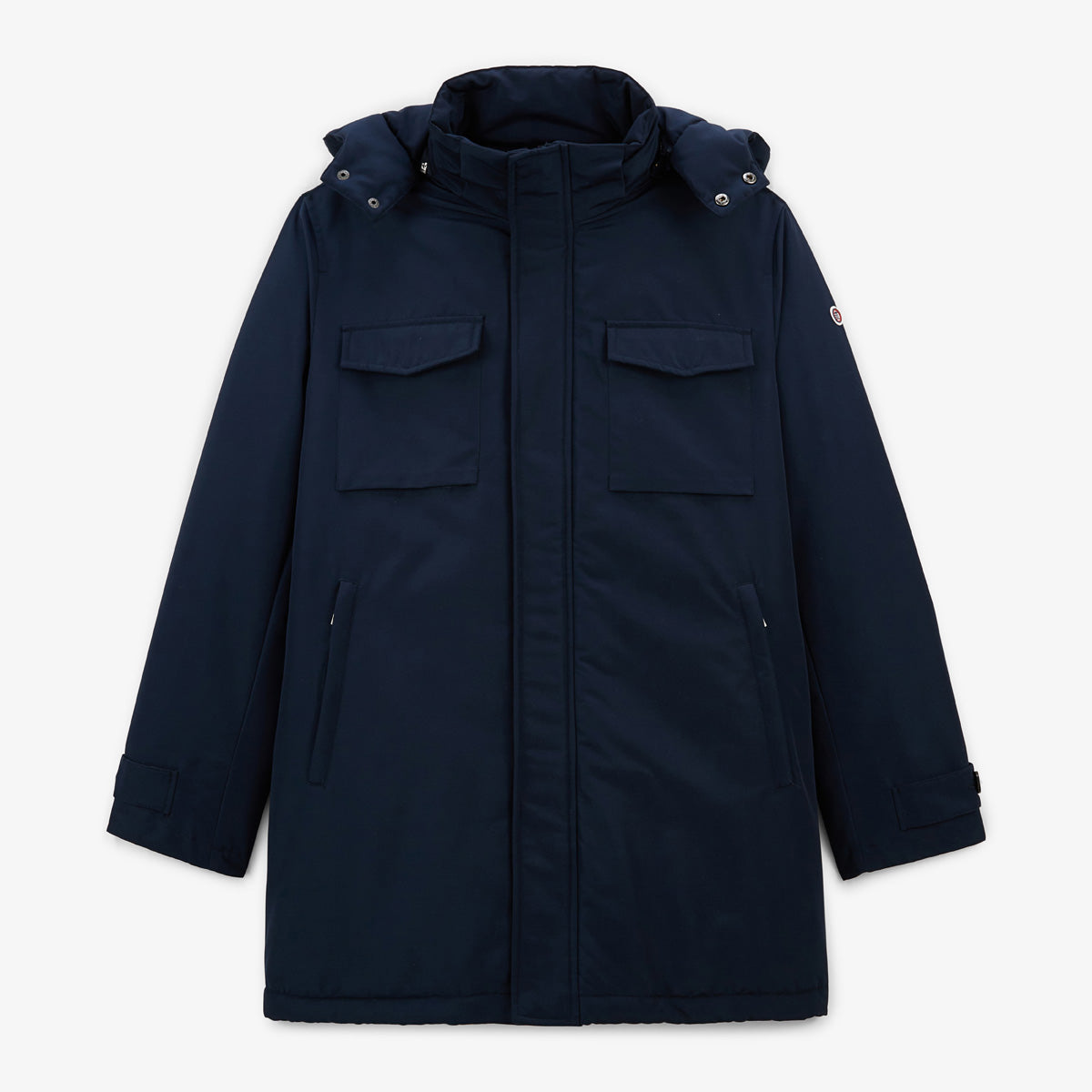Parka de invierno azul marino oscuro Laurent para hombre SERGE BLANCO