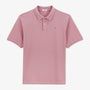 Polo de manga corta Lucas de algodón rosa corte amplio para hombre SERGE BLANCO