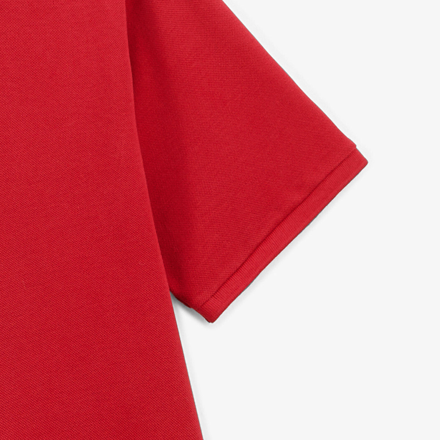 Polo de manga corta Lucas de algodón rojo para hombre SERGE BLANCO