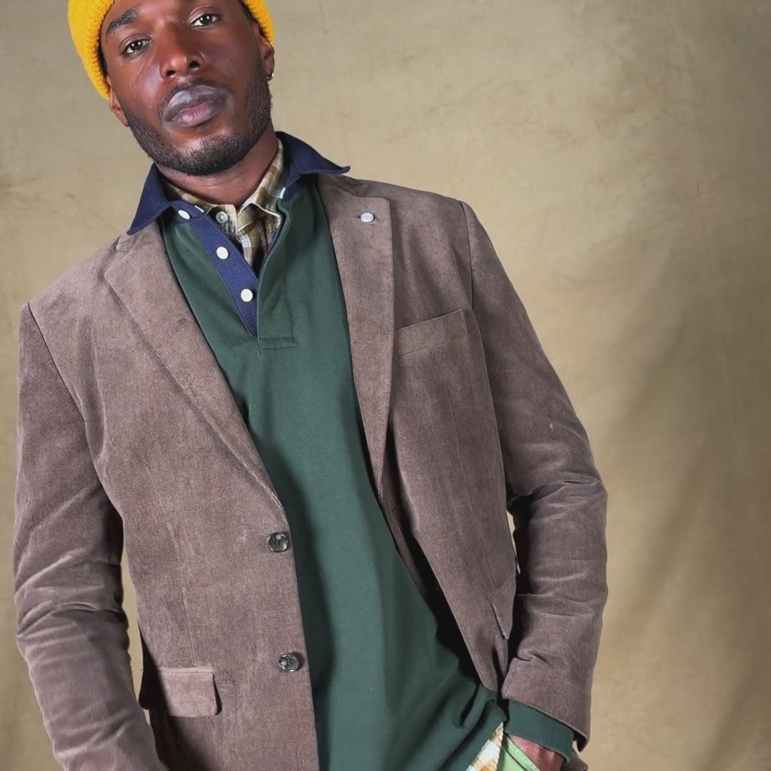 Gorro con vuelta liso amarillo dorado