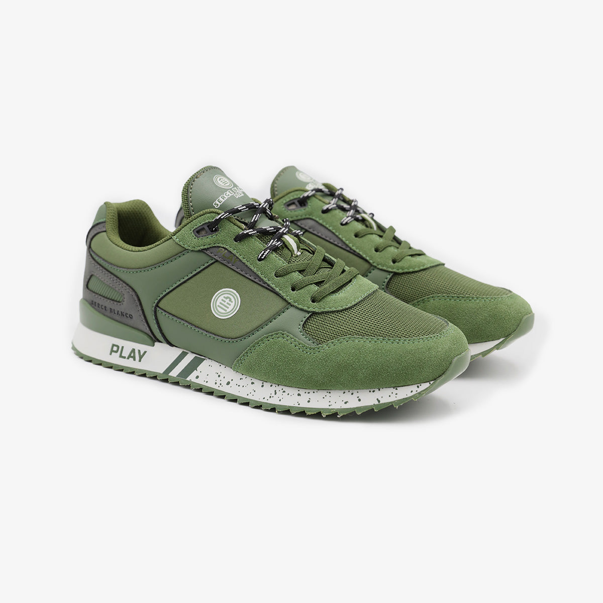 Zapatillas Chamonix Play verde militar SERGE BLANCO