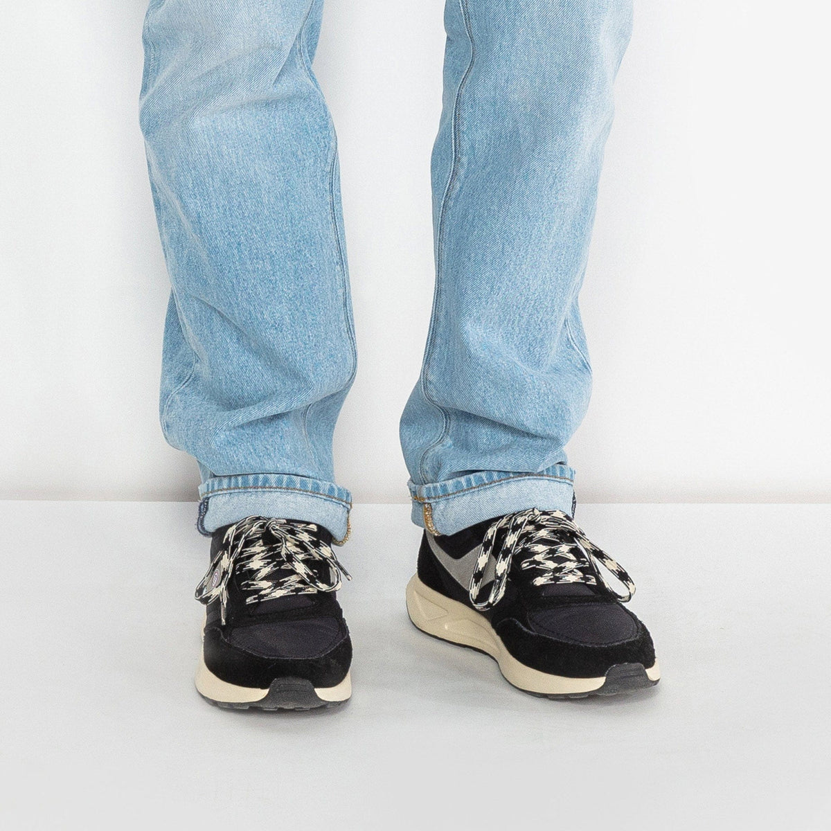 Zapatillas Martin Negras Hombre SERGE BLANCO