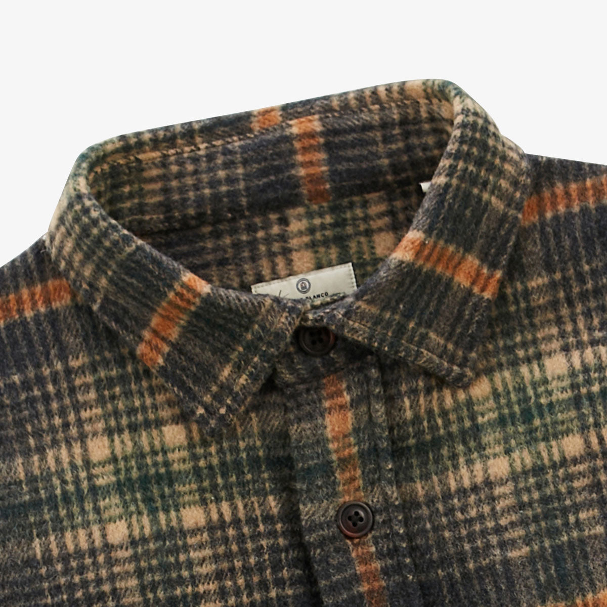 Sobrecamisa a cuadros gris Clovis Play Hombre SERGE BLANCO