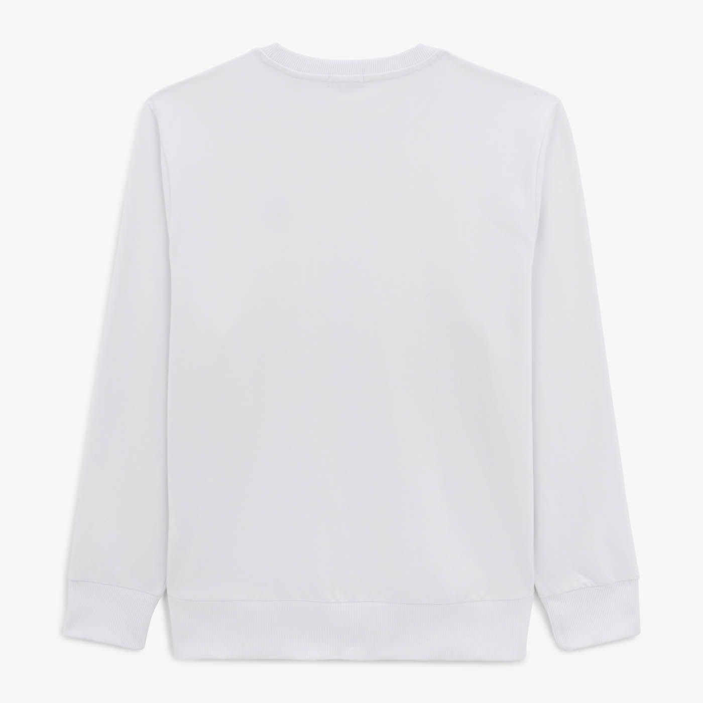 Sudadera Stan de algodón con bordado cereza blanco para hombre SERGE BLANCO
