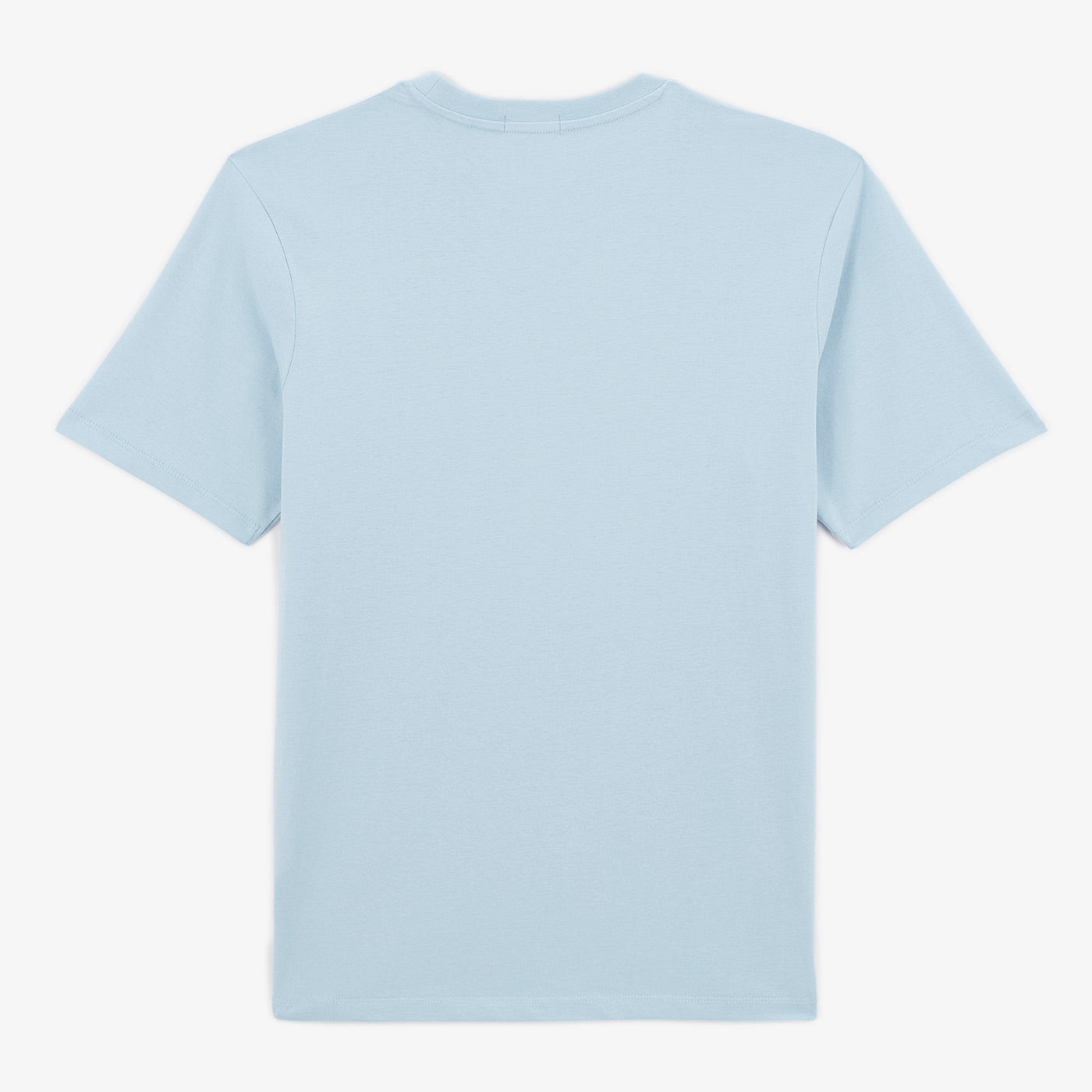 Camiseta de manga corta con cuello redondo French Riviera Toumani azul cielo para hombre SERGE BLANCO