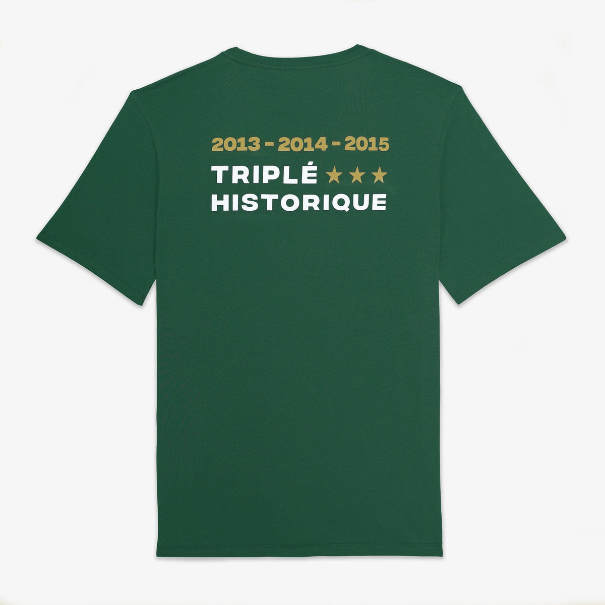 Camiseta RCT Triplé Copa de Europa Verde Hombre SERGE BLANCO