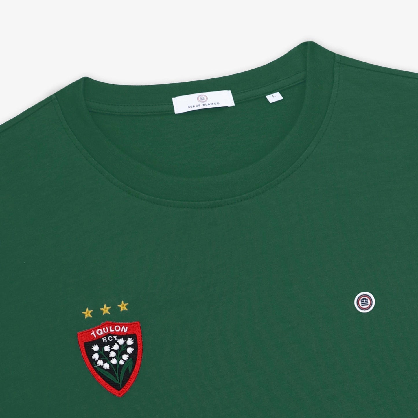 Camiseta RCT Triplé Copa de Europa Verde Hombre SERGE BLANCO
