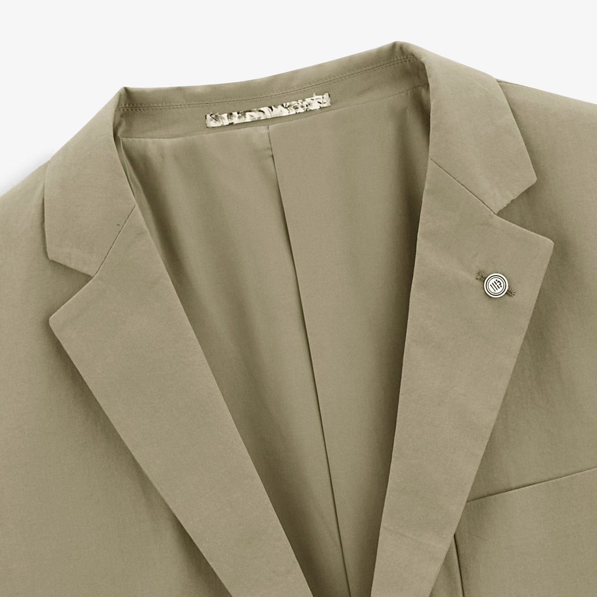 Chaqueta blazer Simonni de algodón teca para hombre SERGE BLANCO