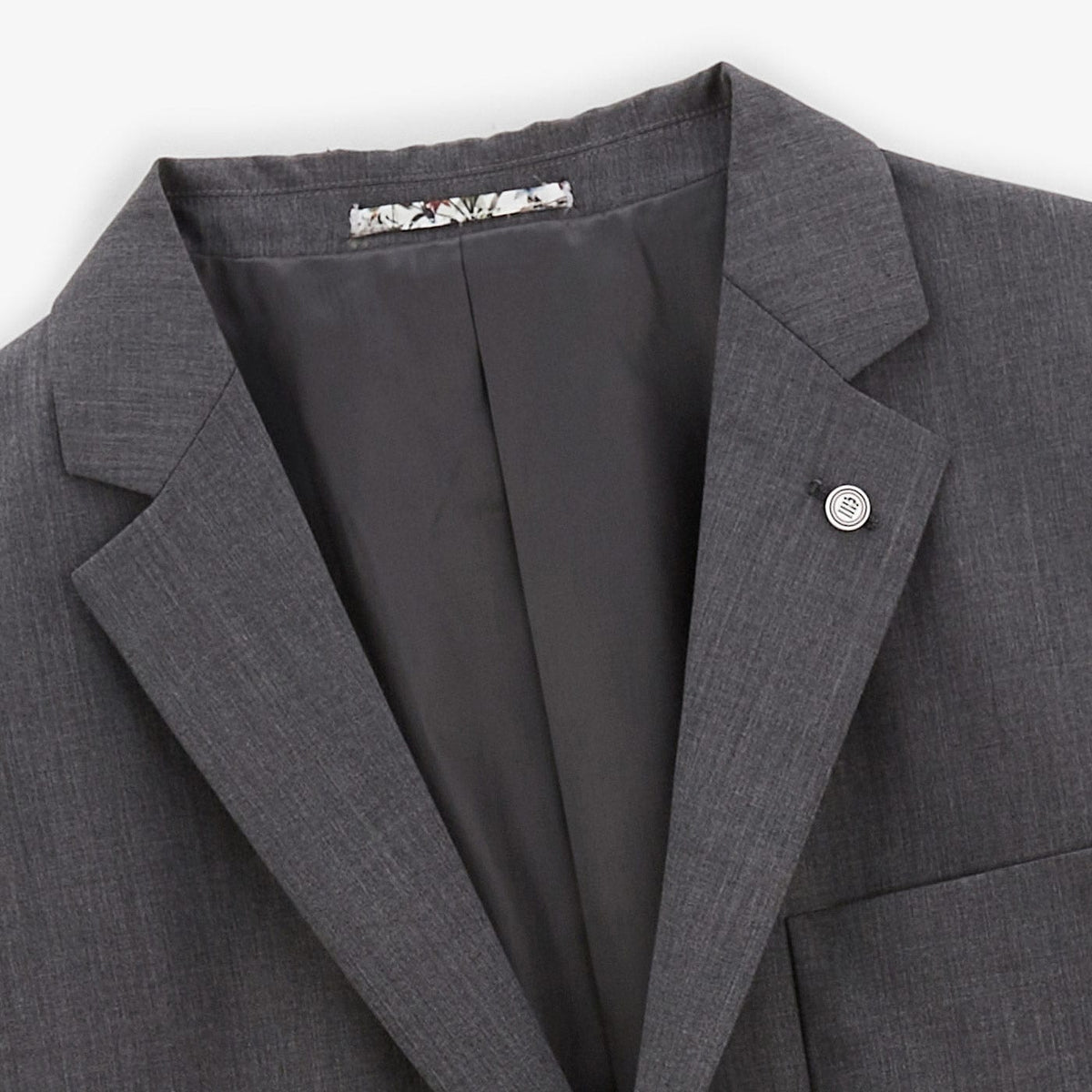 Chaqueta blazer Simonni gris jaspeado para hombre SERGE BLANCO