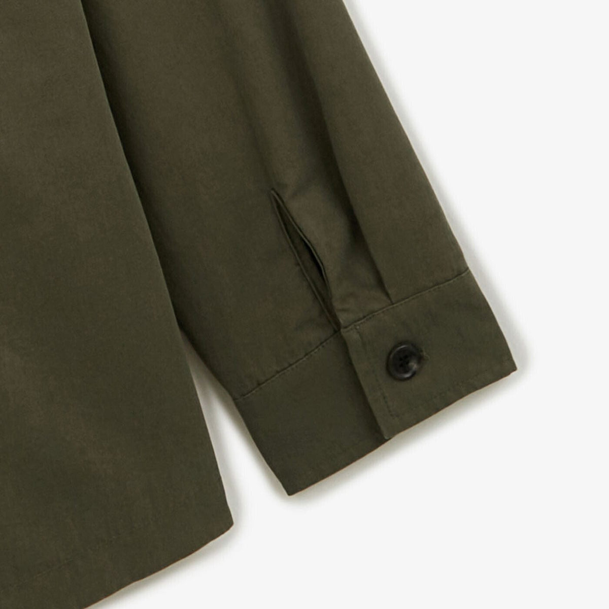 Chaqueta Safari Dagobert de algodón verde militar con 4 bolsillos para hombre SERGE BLANCO