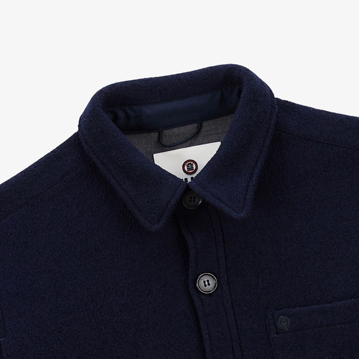 Chaqueta Trap azul marino para hombre SERGE BLANCO