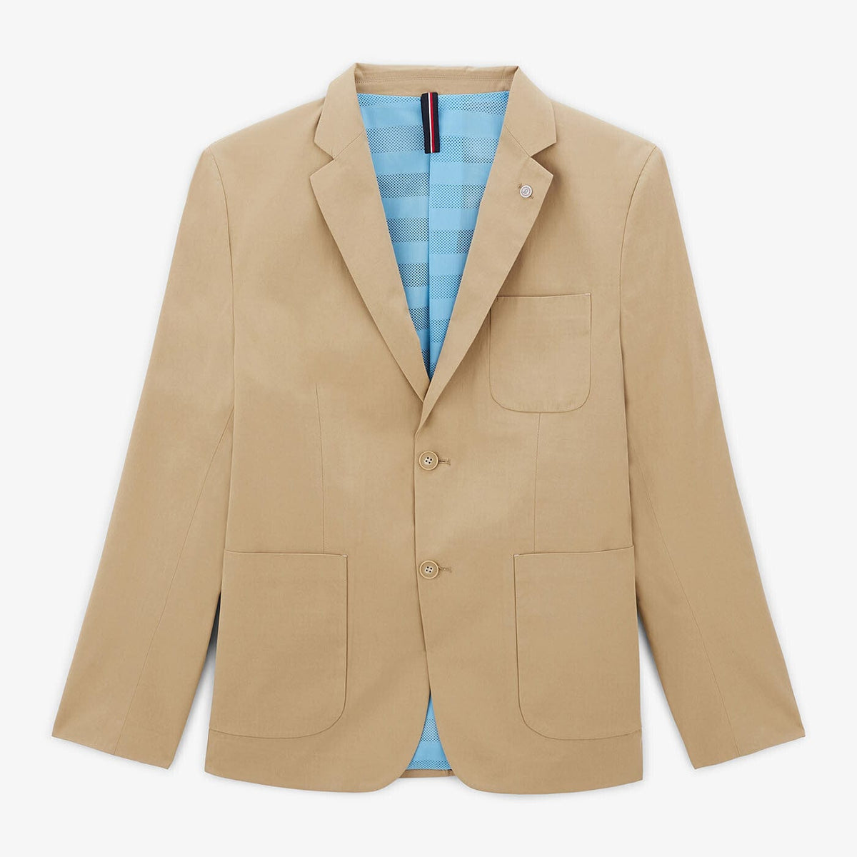 Seaicéad blazer cadáis beige putty do fhir Simon