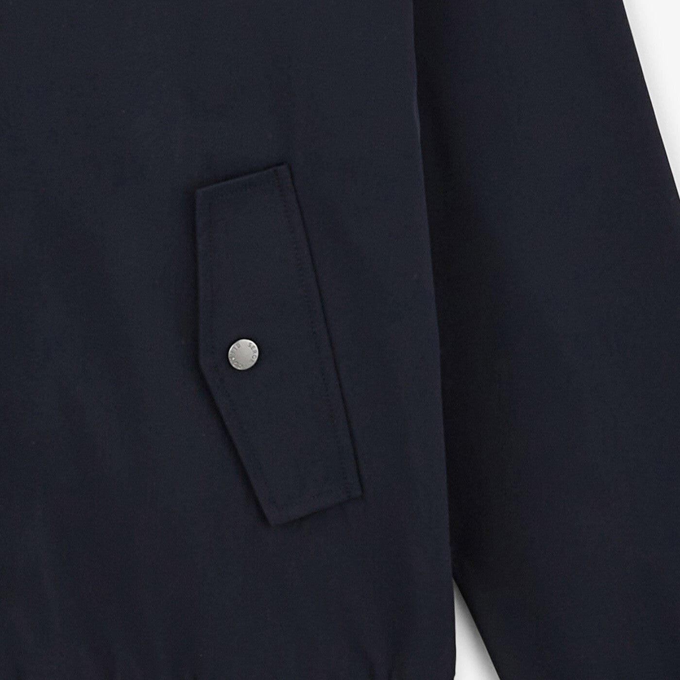 Giacca Florent con zip blu navy