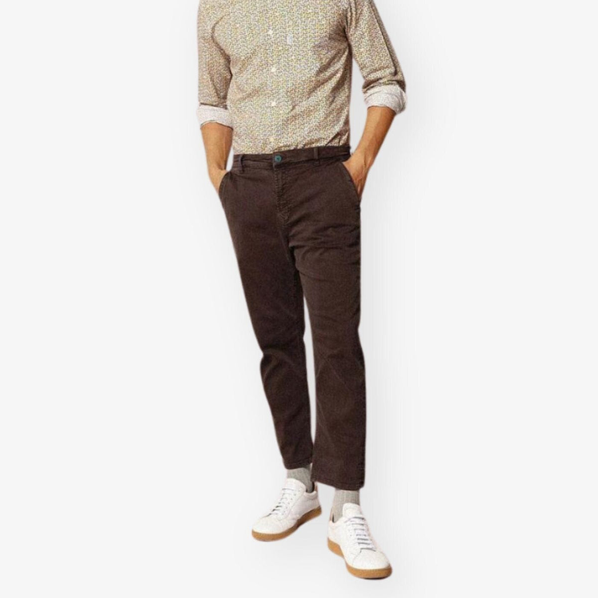 Chino 523 Large Fit cioccolato