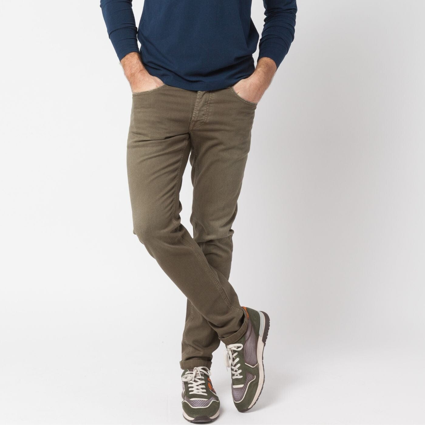 Pantaloni 800 tabacco