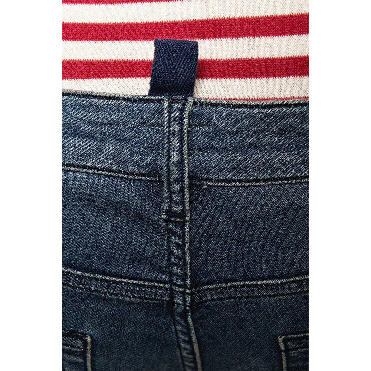 Jeans slim fit in denim con 5 tasche