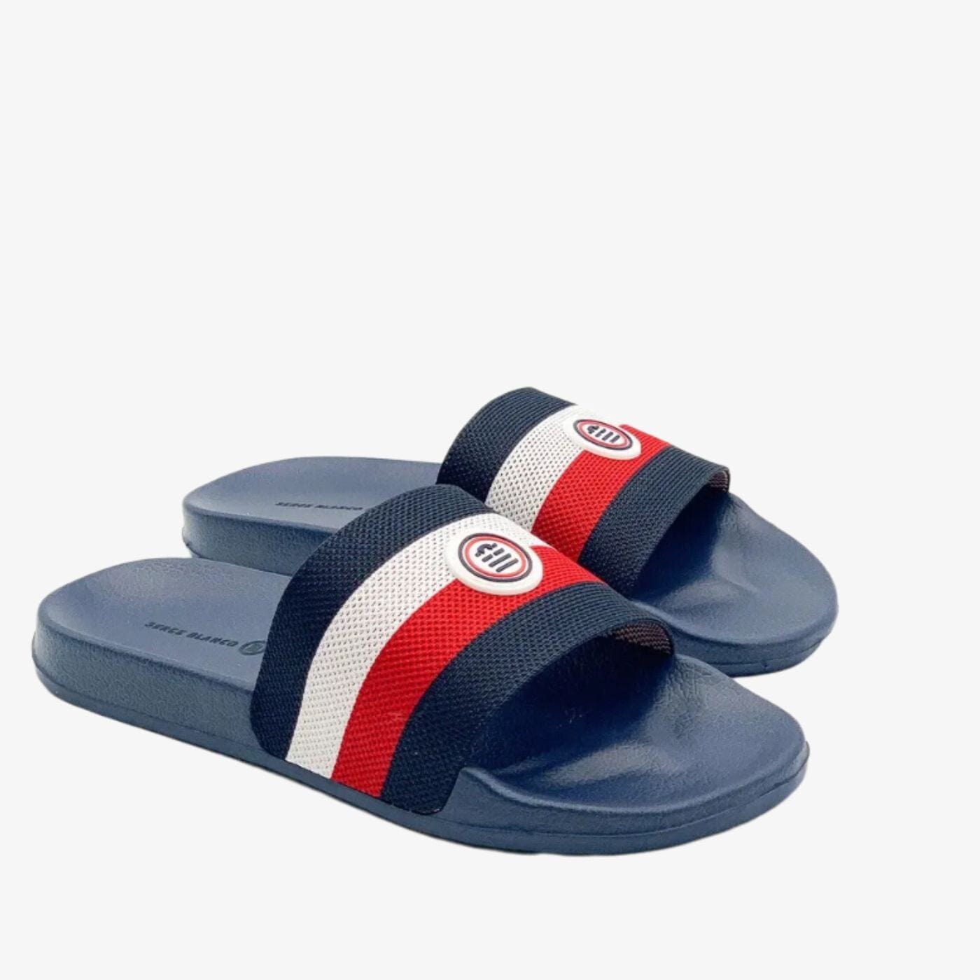 Ciabatte con strisce tricolori POOL SLIDES