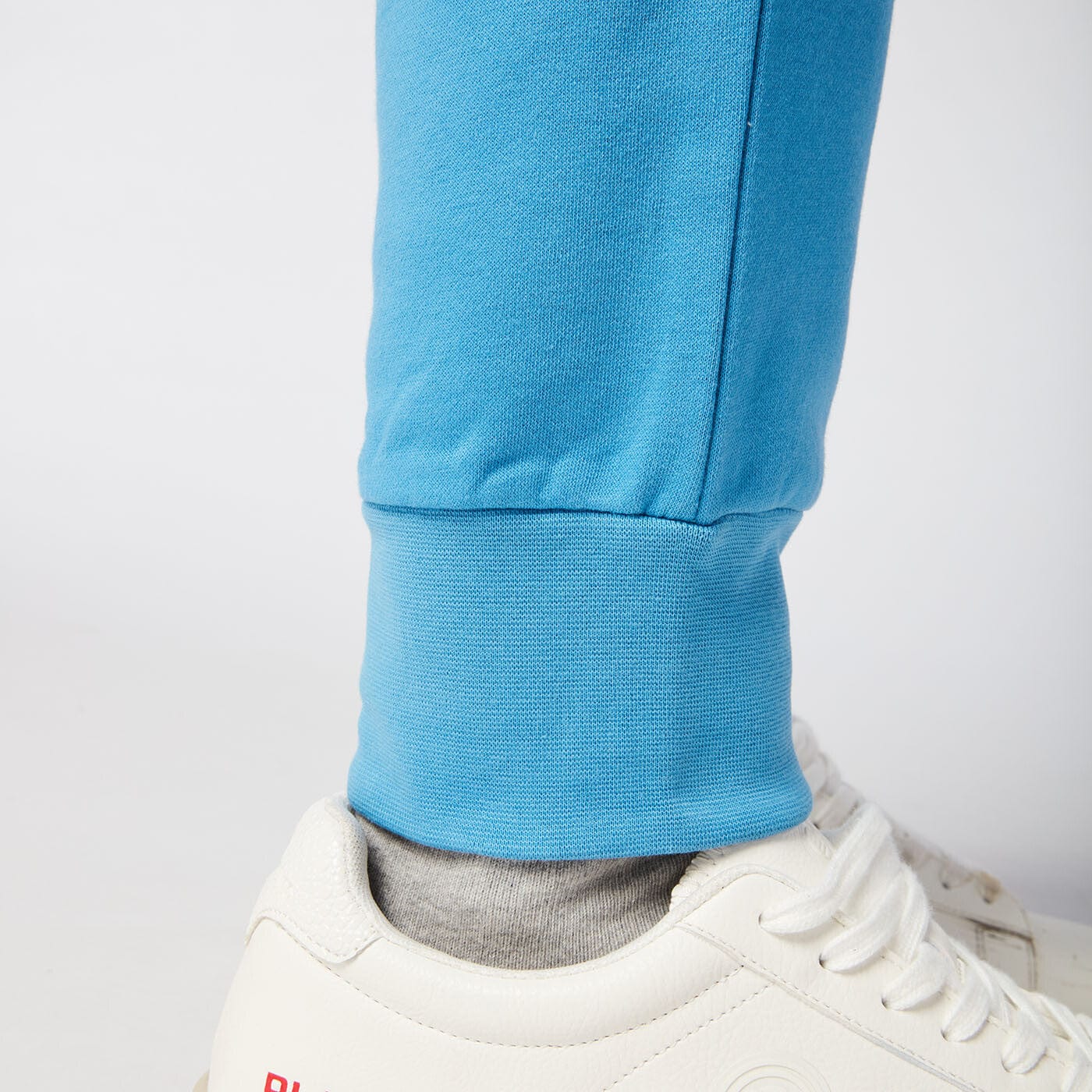 Felpa da uomo in felpa blu chiaro