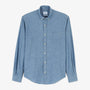 Camicia in chambray a maniche lunghe
