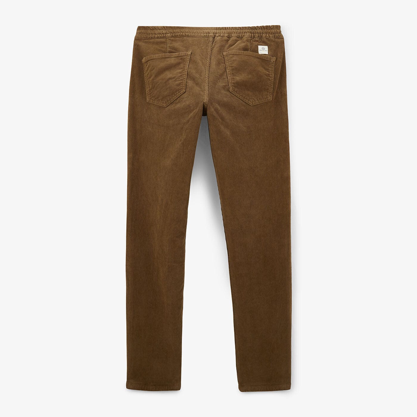 Pantaloni in velluto 544 dal taglio comodo color tiglio