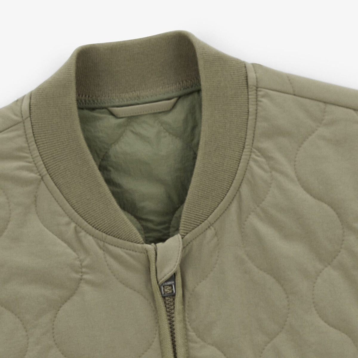 Giacca senza maniche Dustin trapuntata beige