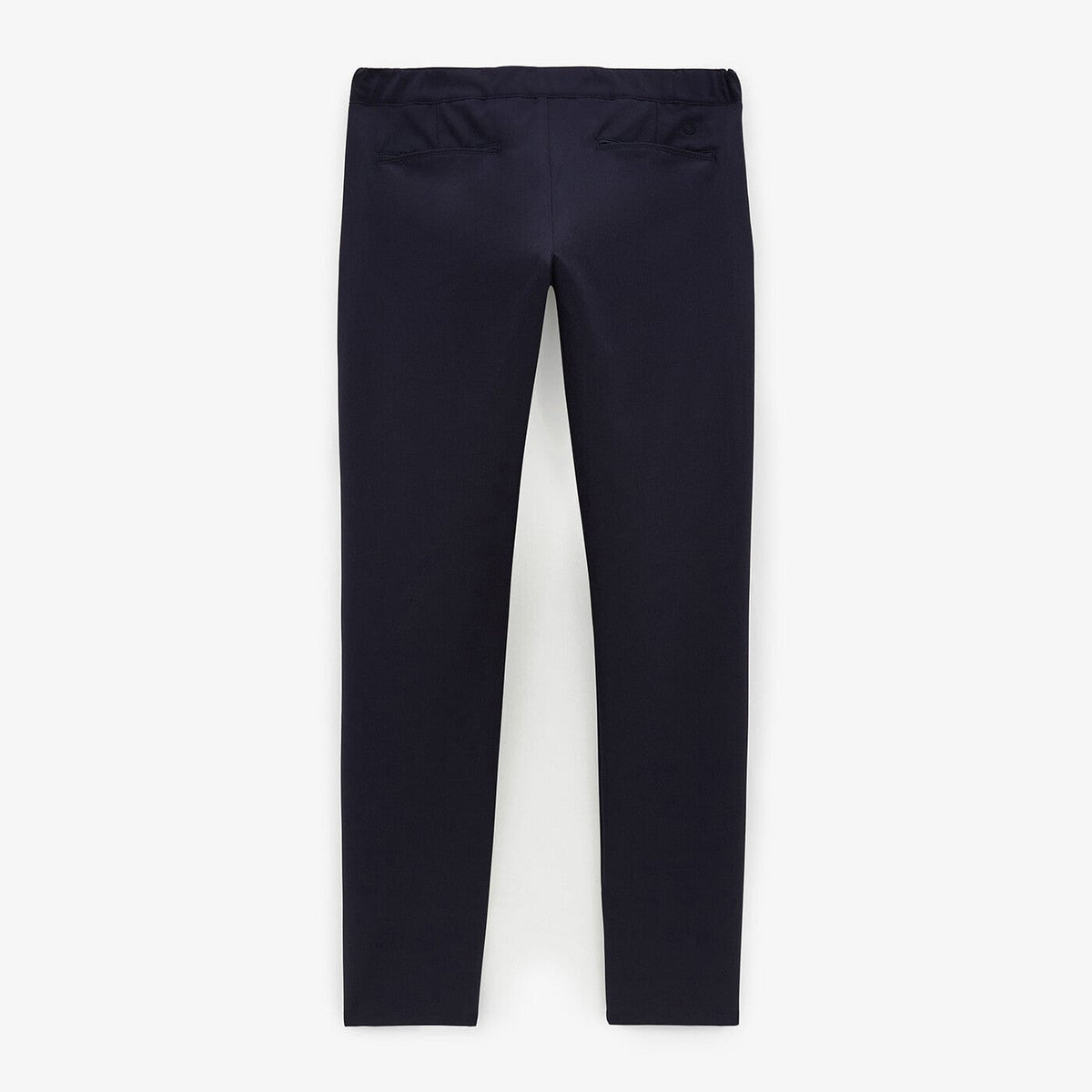 Pantaloni elasticizzati con elastico in vita blu scuro