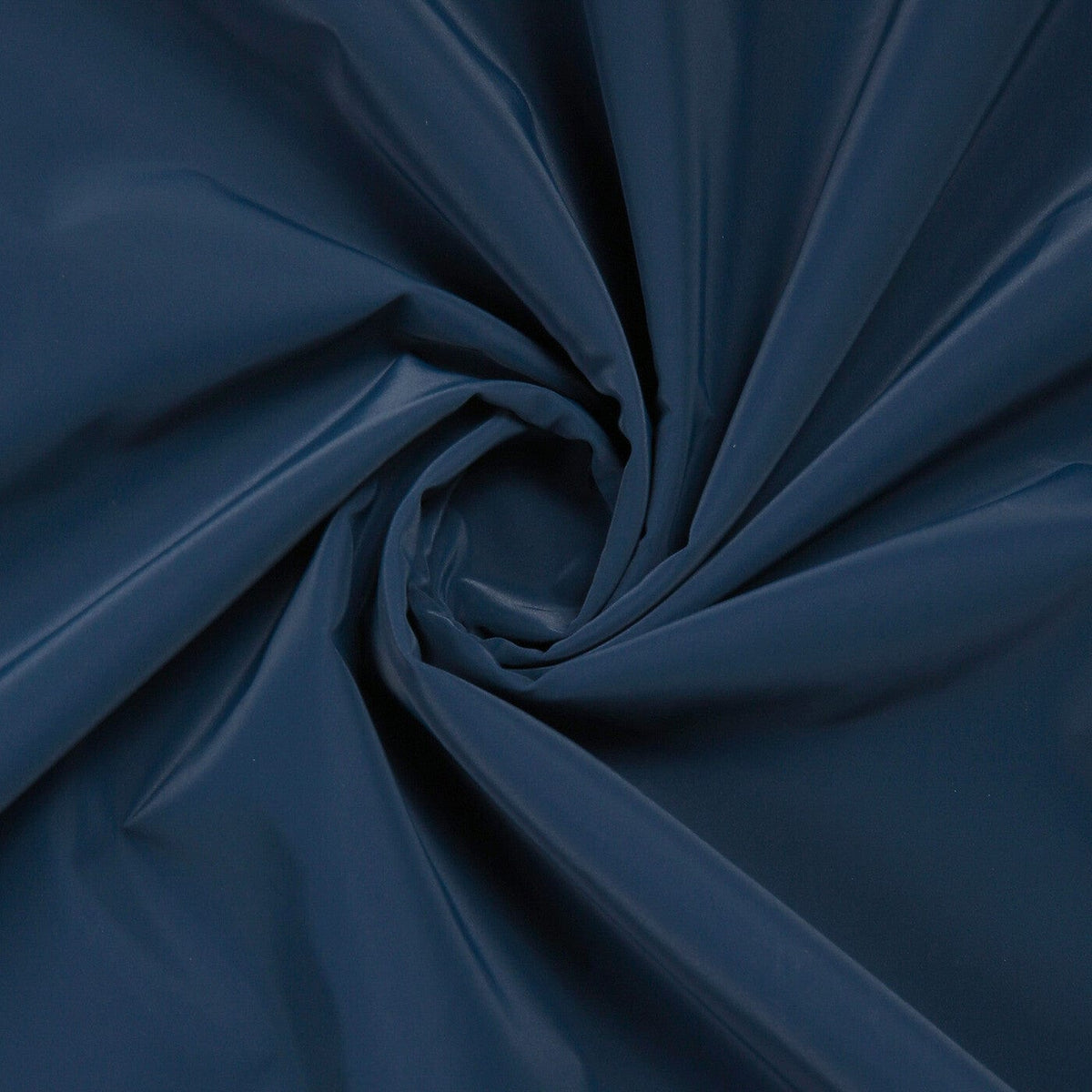 Giacca lunga antivento da ragazzo blu navy in serge bianco