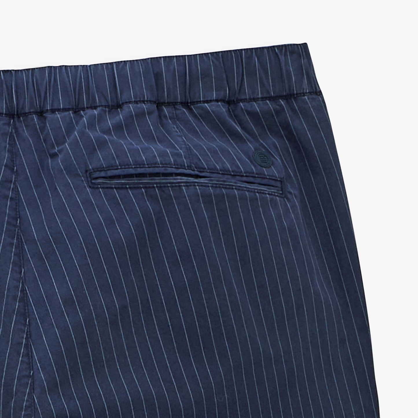 Chino 549 in cotone a righe tennis blu notte da uomo SERGE BLANCO