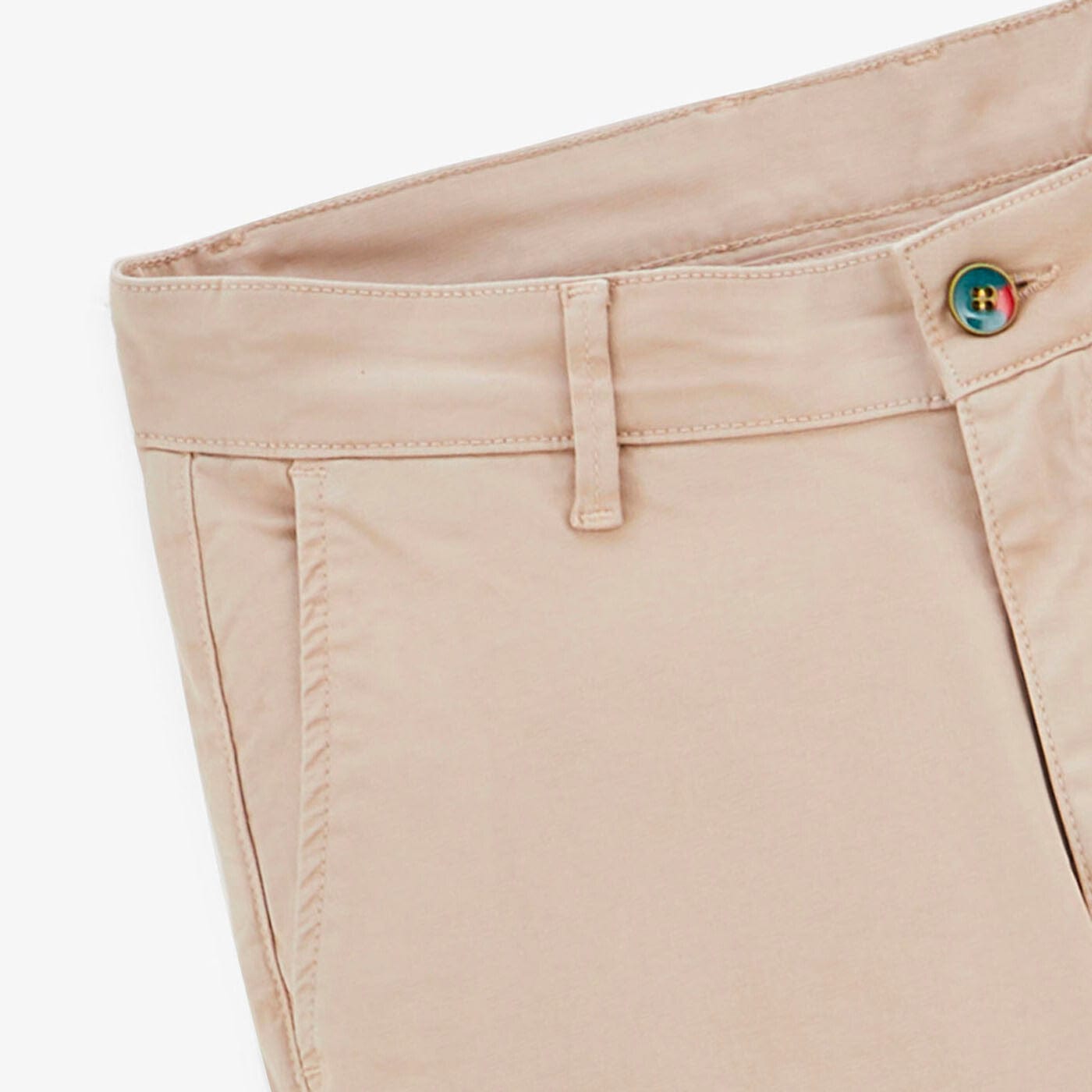 Chino 702 Taglio comodo in cotone mastice da uomo SERGE BLANCO