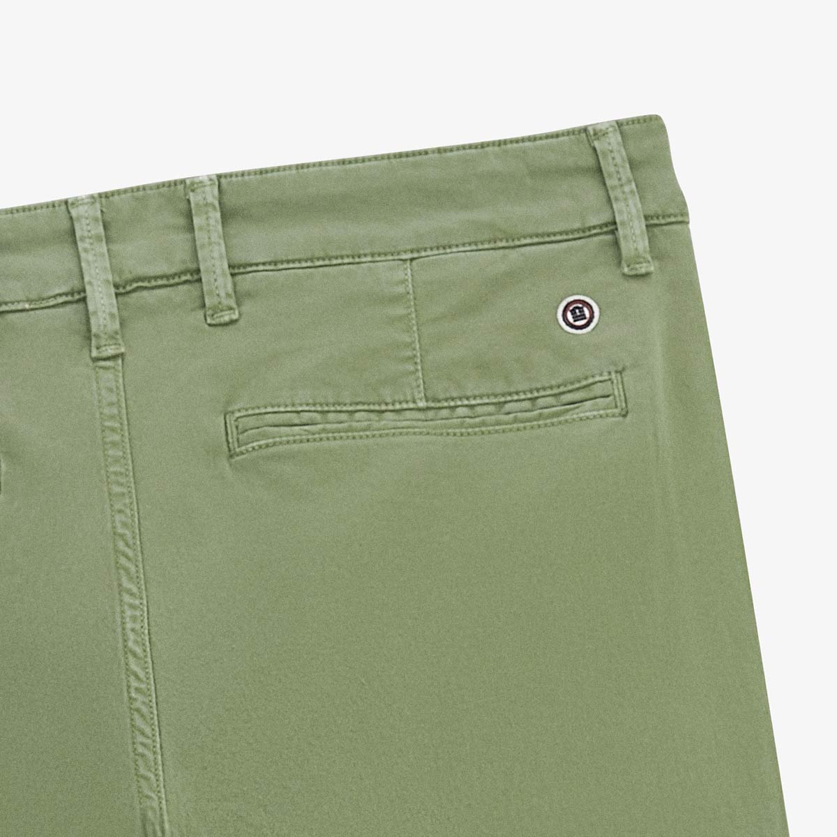 Chino 702 Taglio dritto Comfort Verde militare Uomo SERGE BLANCO