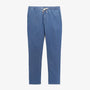 Chino 738 Chambray Tapered Elastico Blu Denim Uomo SERGE BLANCO
