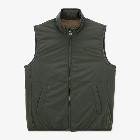 Gilet senza maniche Daytona Ultralight verde inglese da uomo SERGE BLANCO