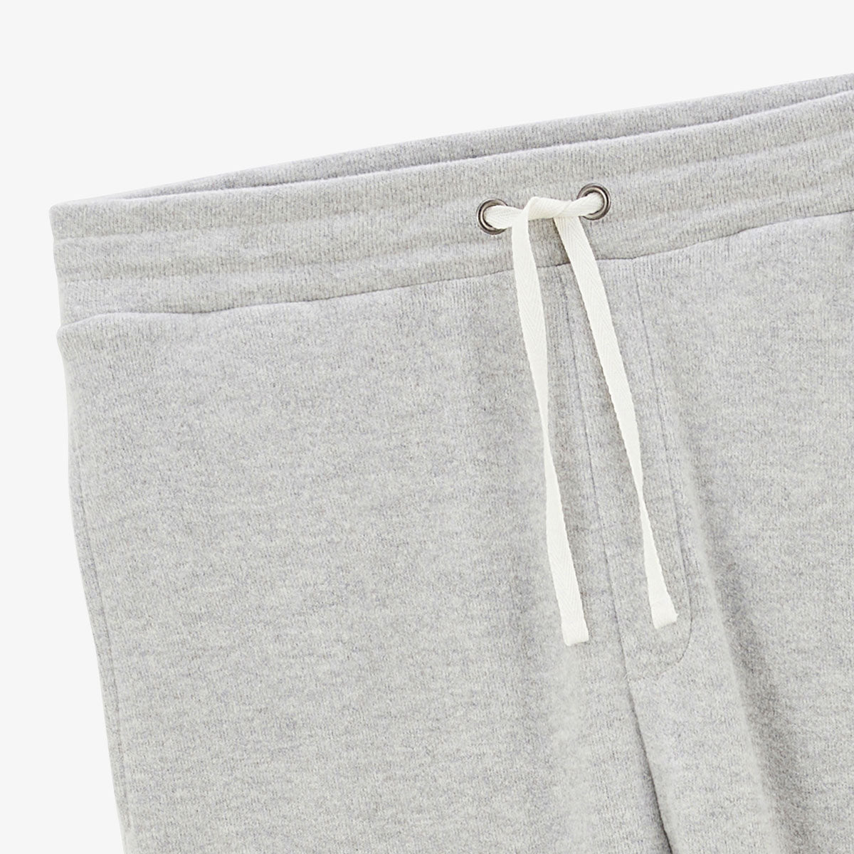 Pantaloni da jogging elasticizzati con cordoncino grigio melange Paolo Uomo SERGE BLANCO