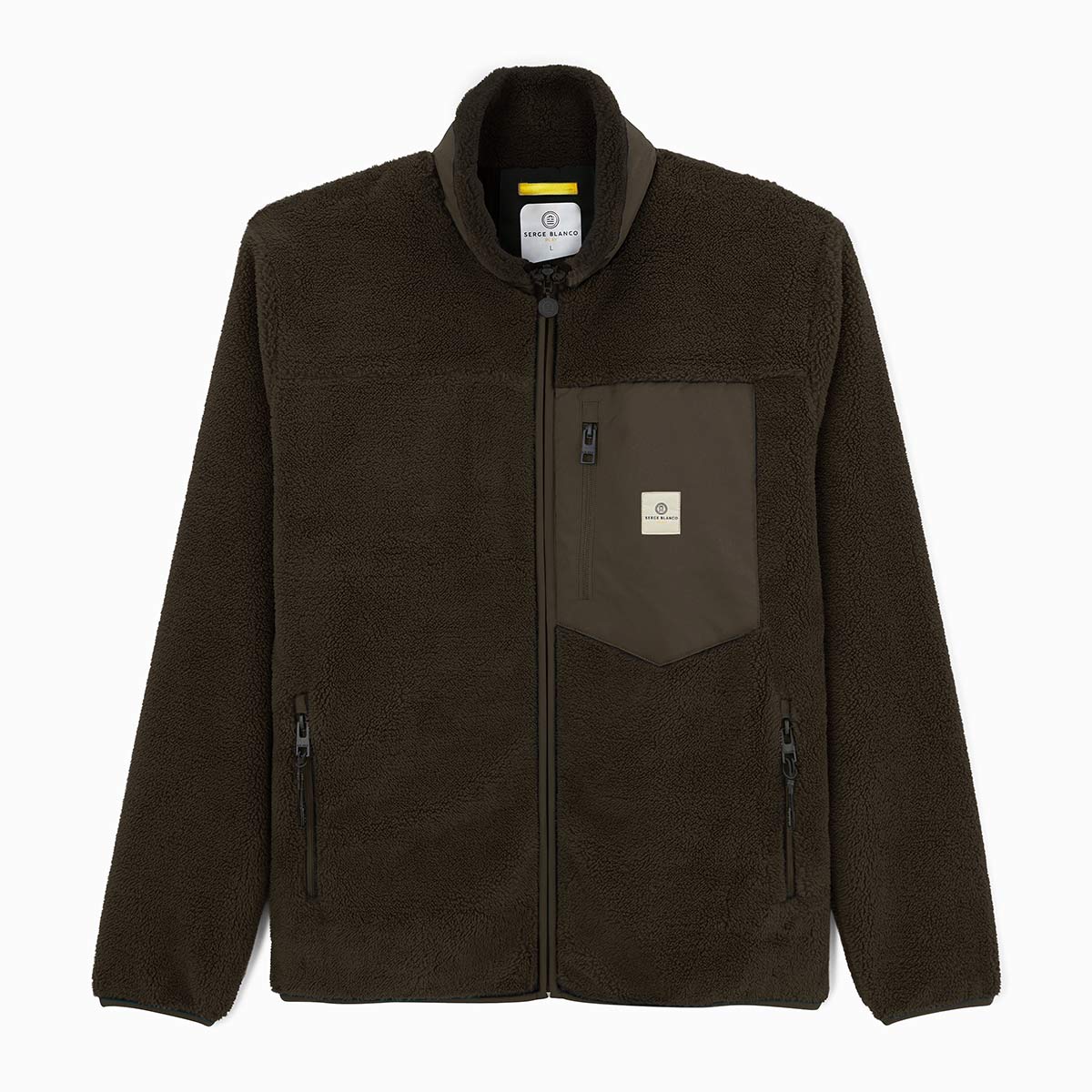 Parka in pile verde militare Toronto PLAY Uomo SERGE BLANCO