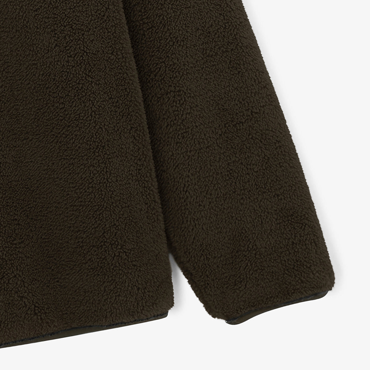 Parka in pile verde militare Toronto PLAY Uomo SERGE BLANCO