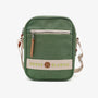 Piccola borsa a soffietto verde militare SERGE BLANCO
