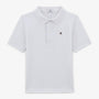 Polo Junior Maniche Corte In Cotone Bianco SERGE BLANCO