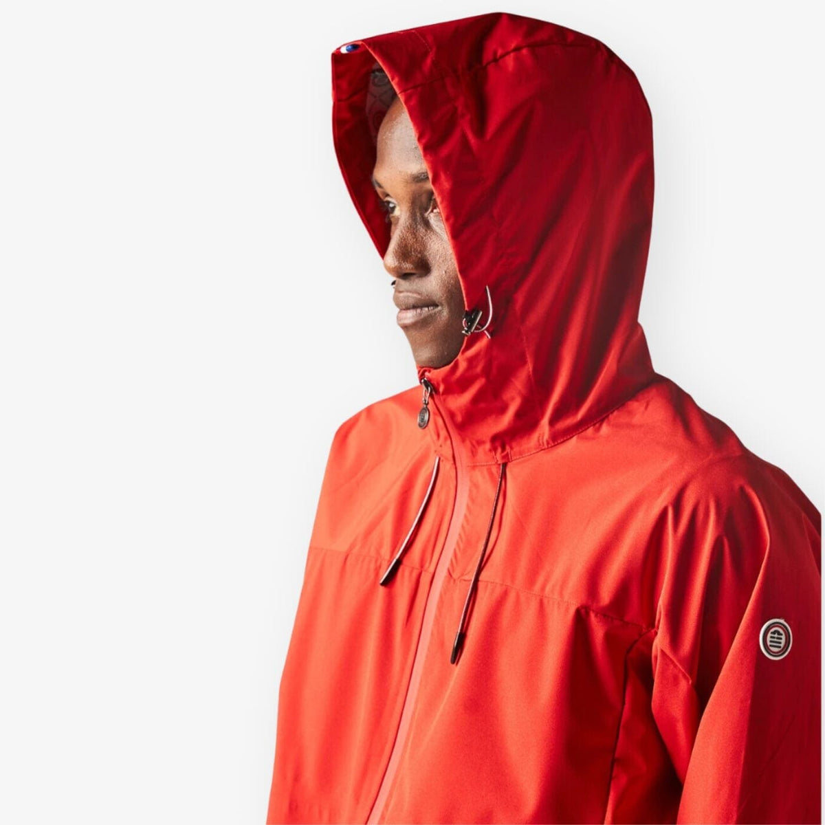 Waterdichte parka Storm Rood