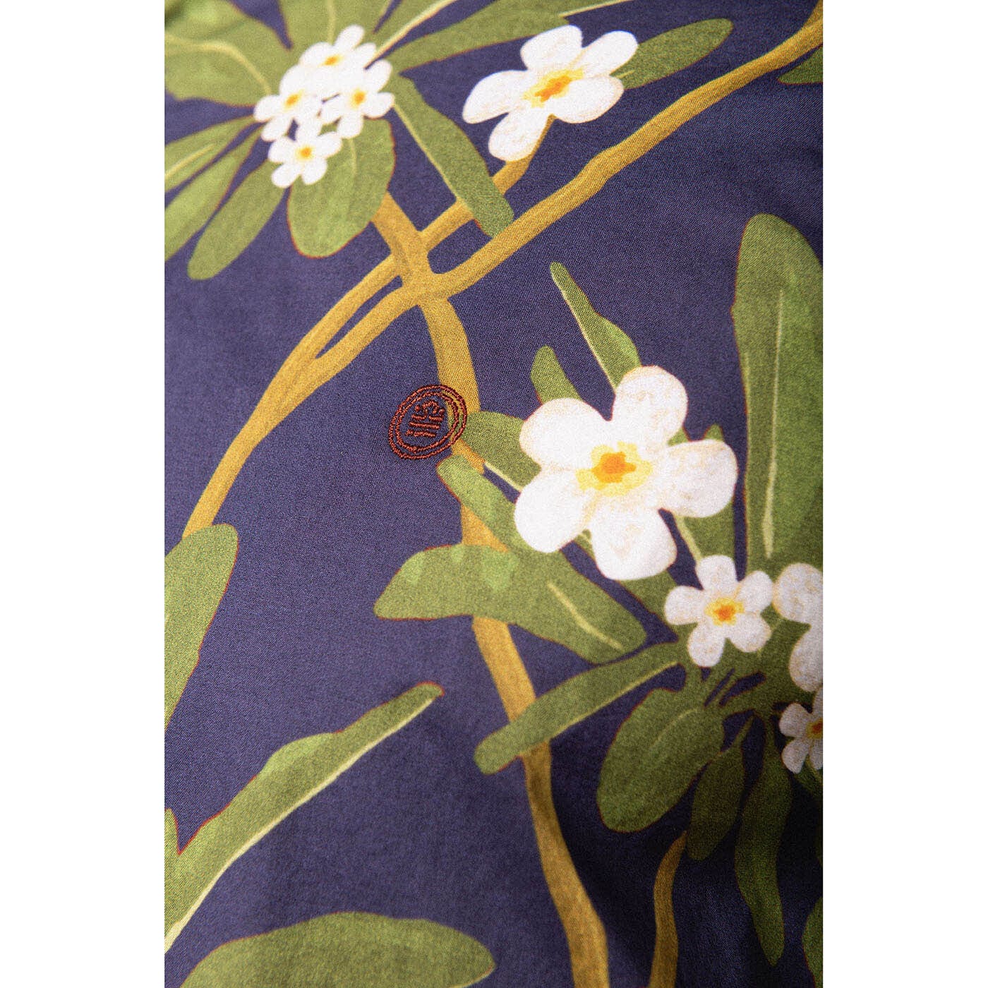 Korte mouwen shirt met  bloemenprint en kleurverloop