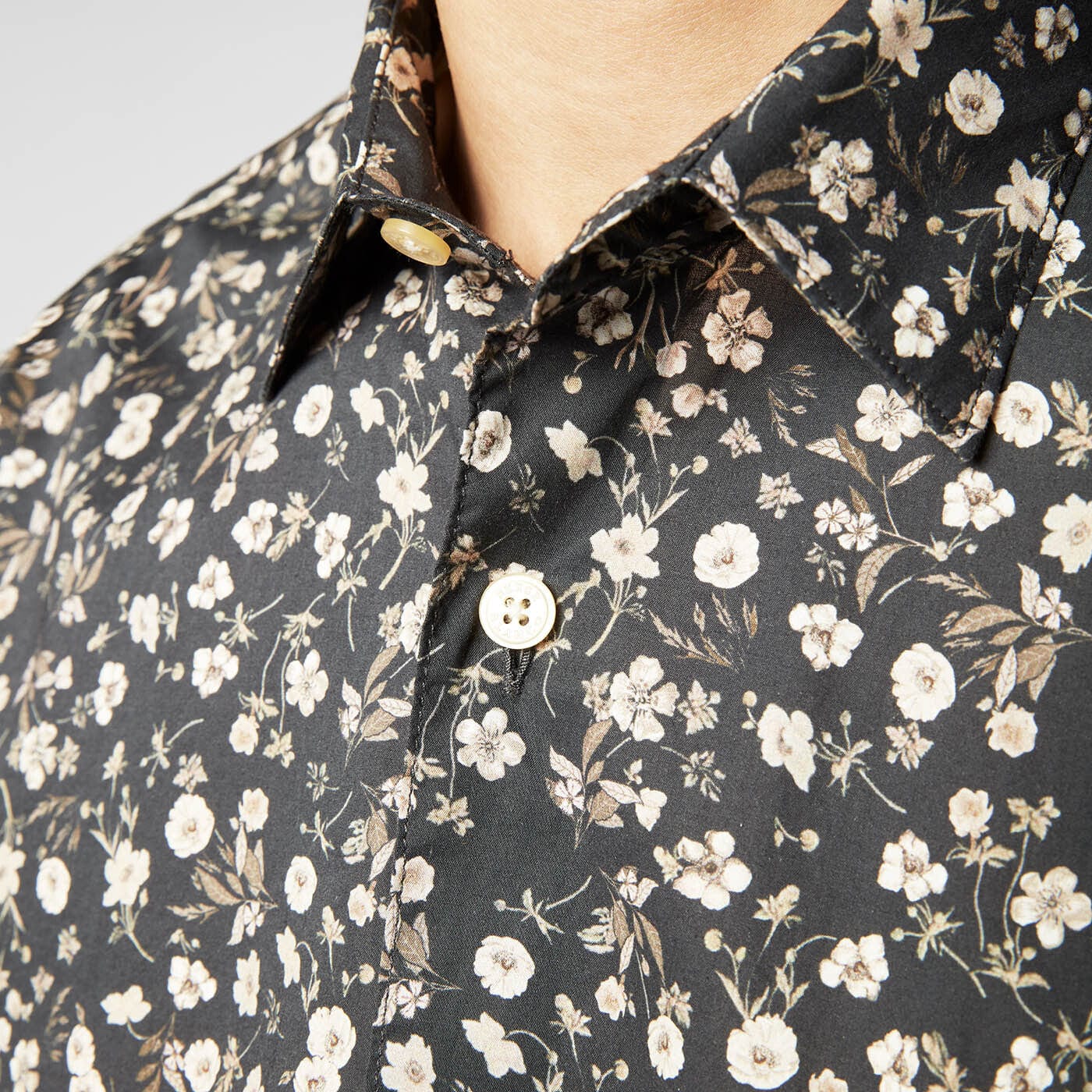 Lange mouwen shirt met bloemenmotief
