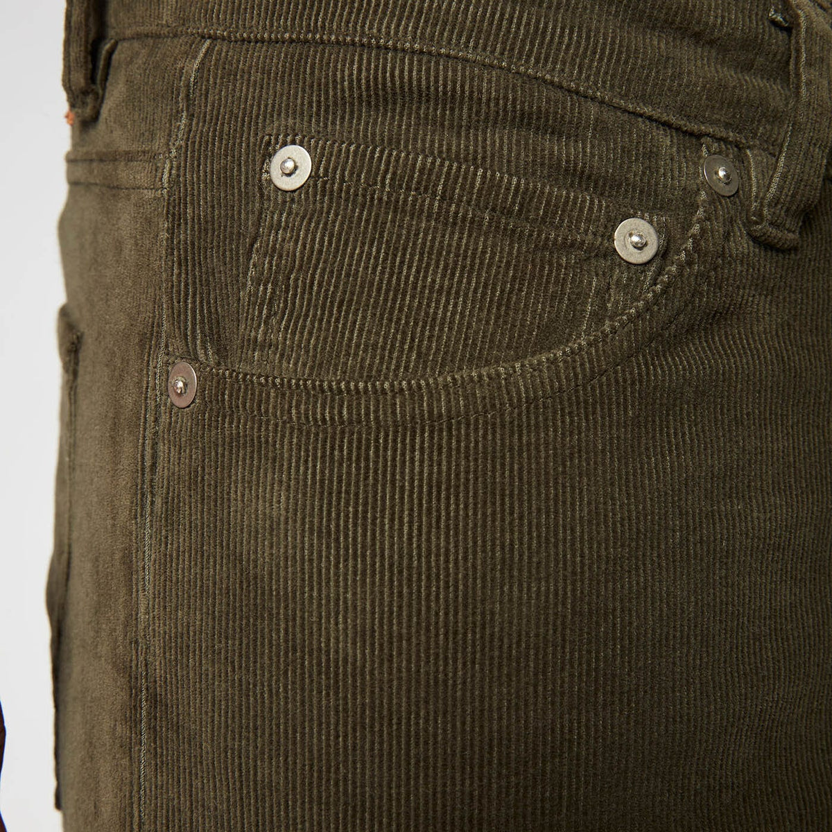 Broek 330 Tapered Fit Van Groen Fluweel