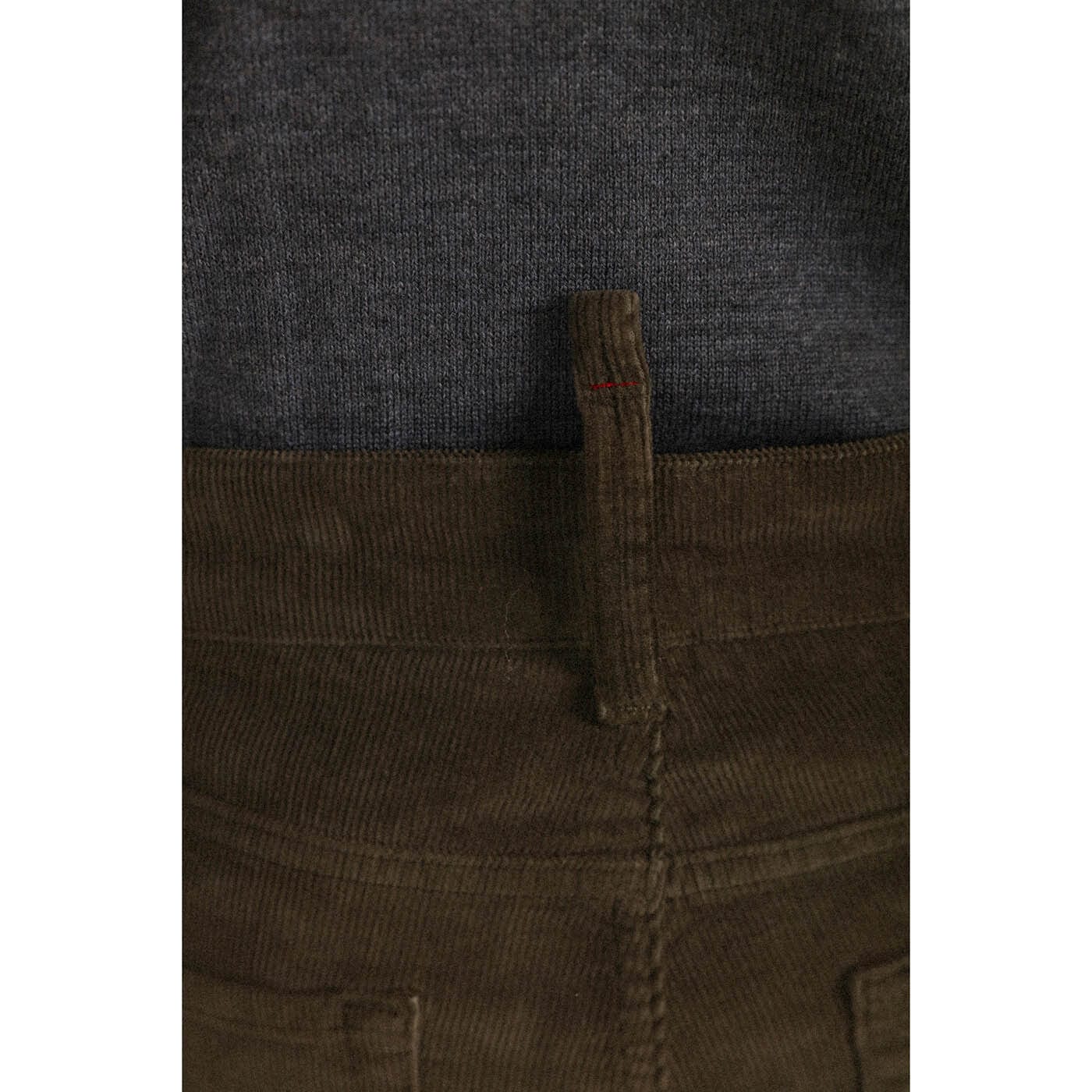 Broek 330 Tapered Fit Van Groen Fluweel