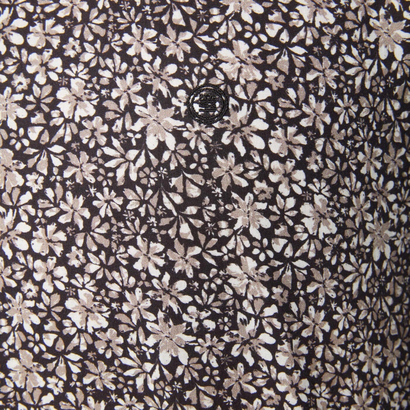 Herenoverhemd met bloemenprint, getailleerd model