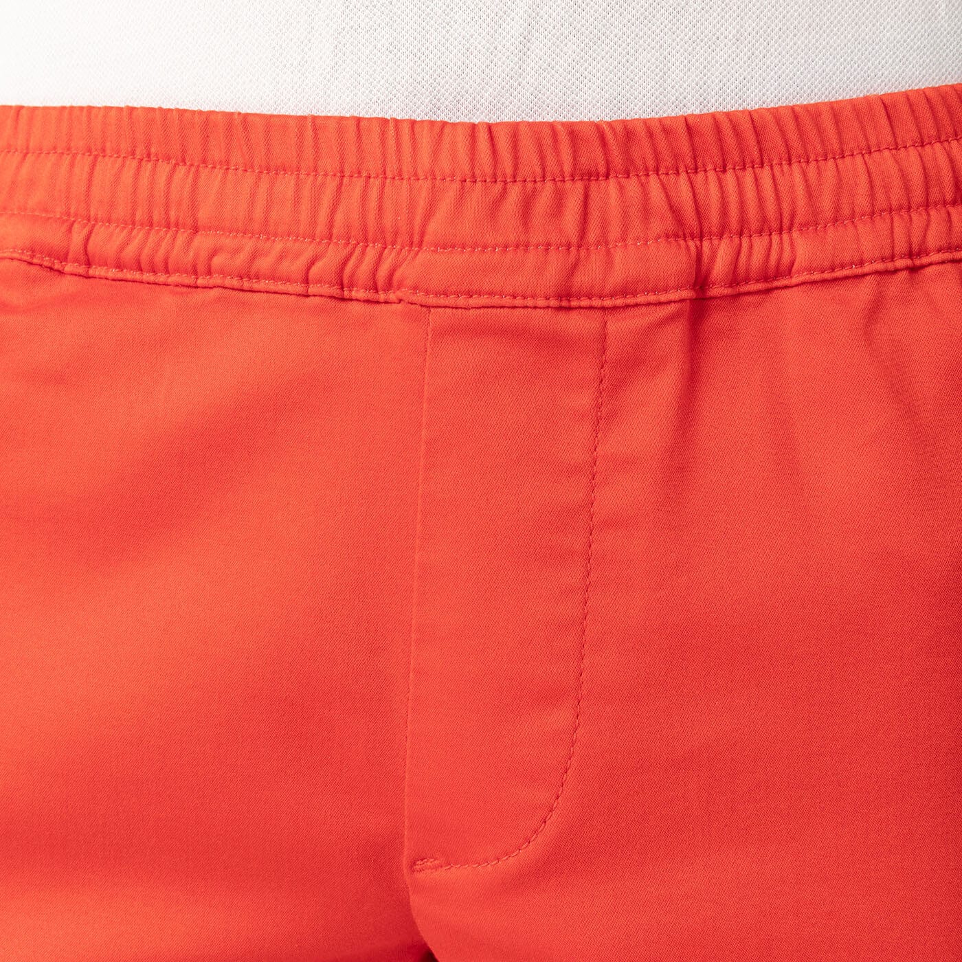 Bermuda met elastische tailleband, oranje PLAY