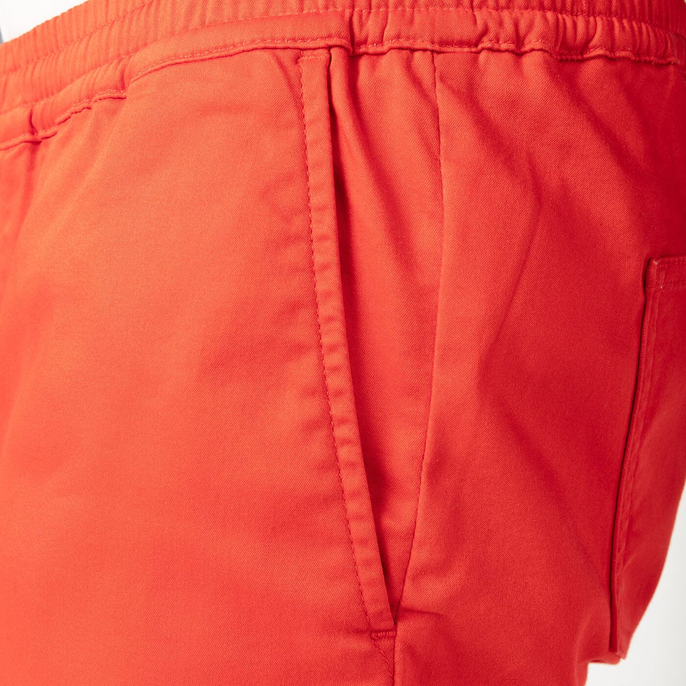 Bermuda met elastische tailleband, oranje PLAY