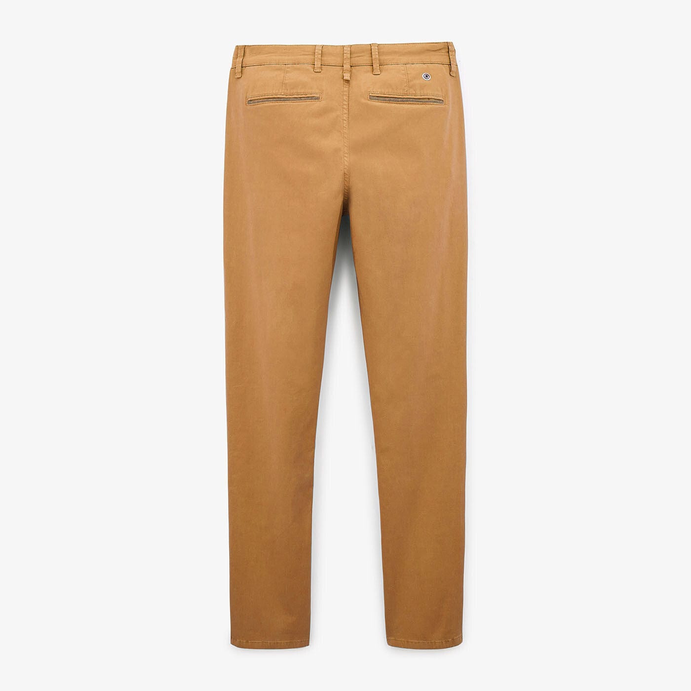 Chino 702 comfortabele pasvorm maïsgeel